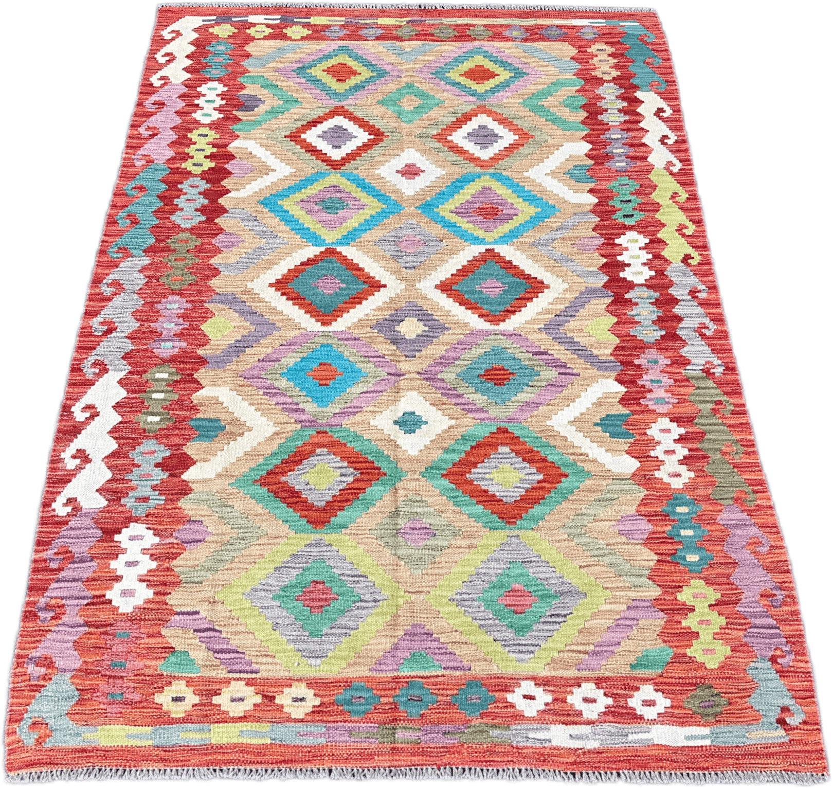 Chobi Kilim Rug - 176 cm x 117 cm