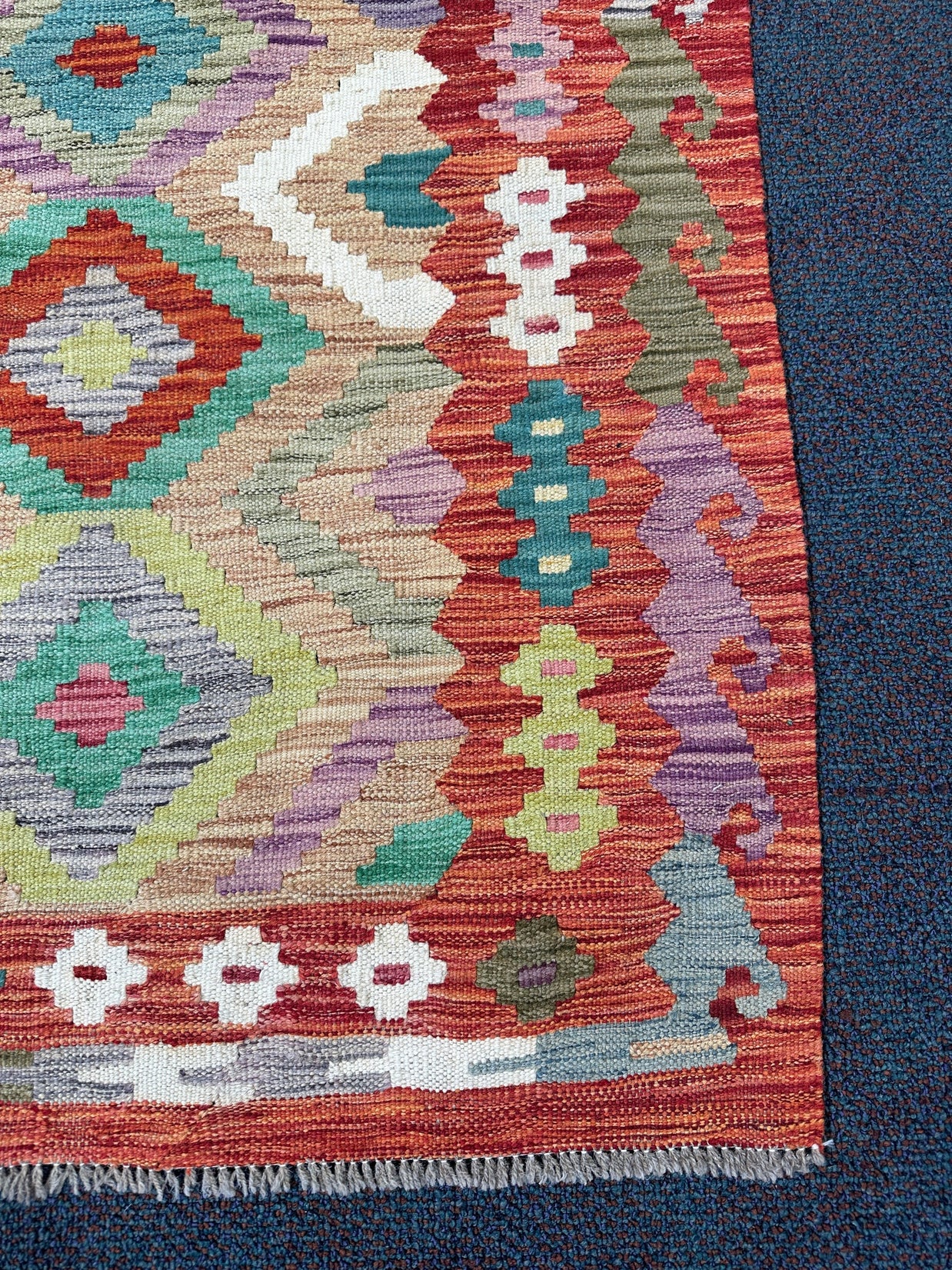 Chobi Kilim Rug - 176 cm x 117 cm