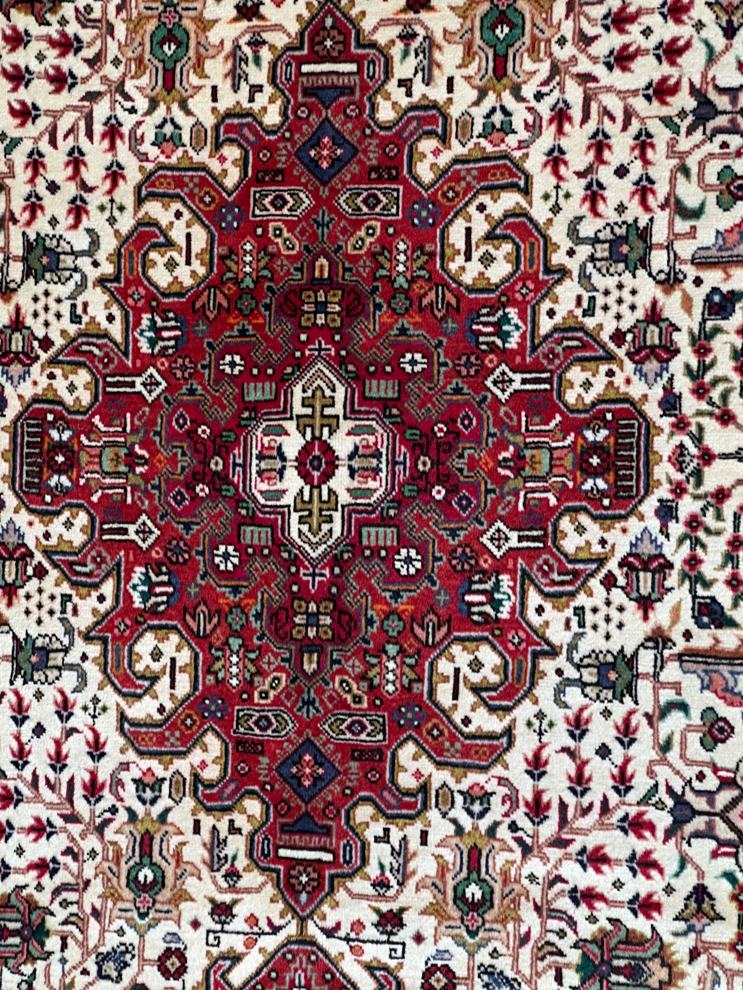Persian Tabriz Pure Wool pile Hand Knotted From Persian