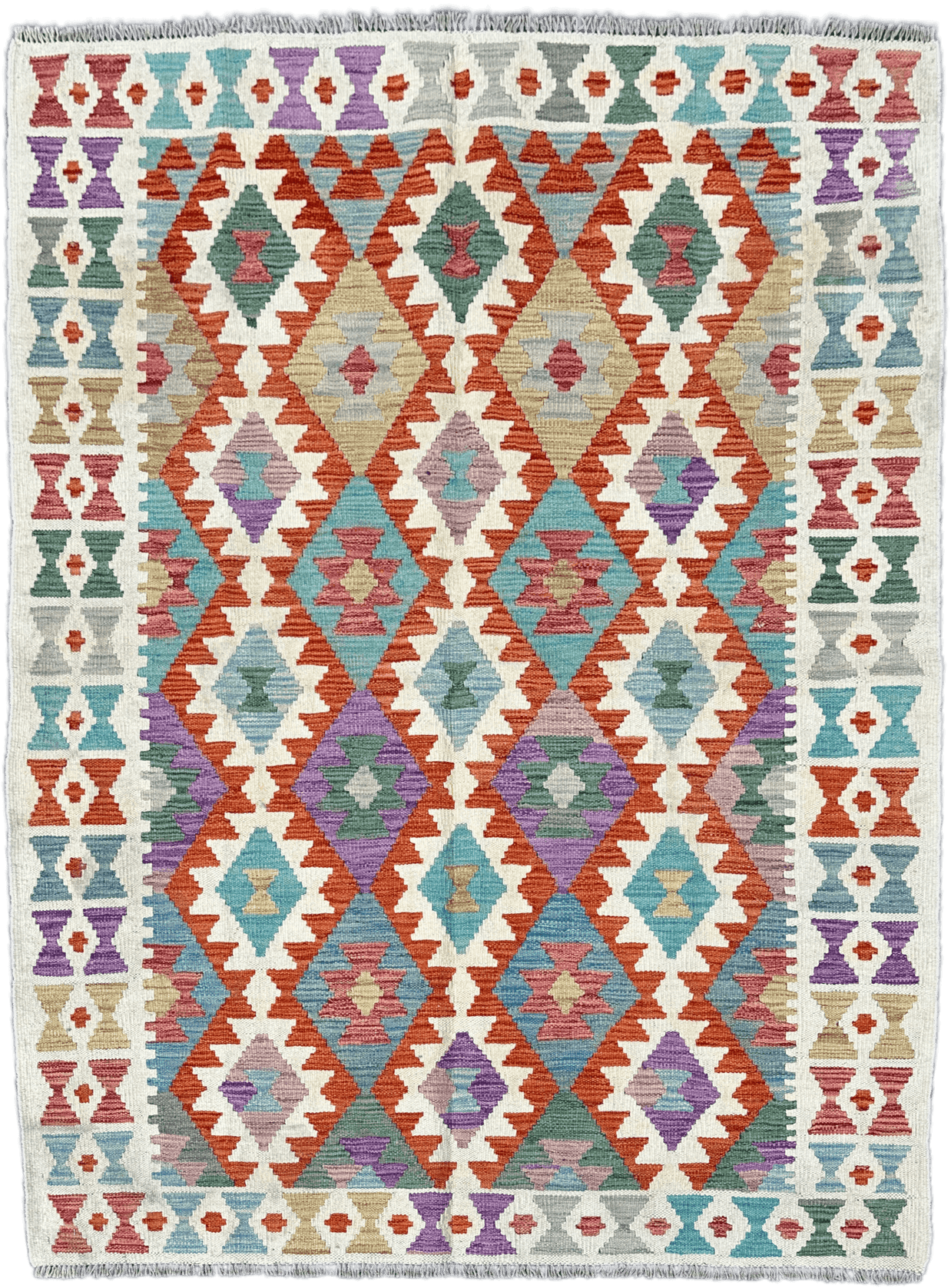 Chobi Kilim Rug - 172 cm x 127 cm