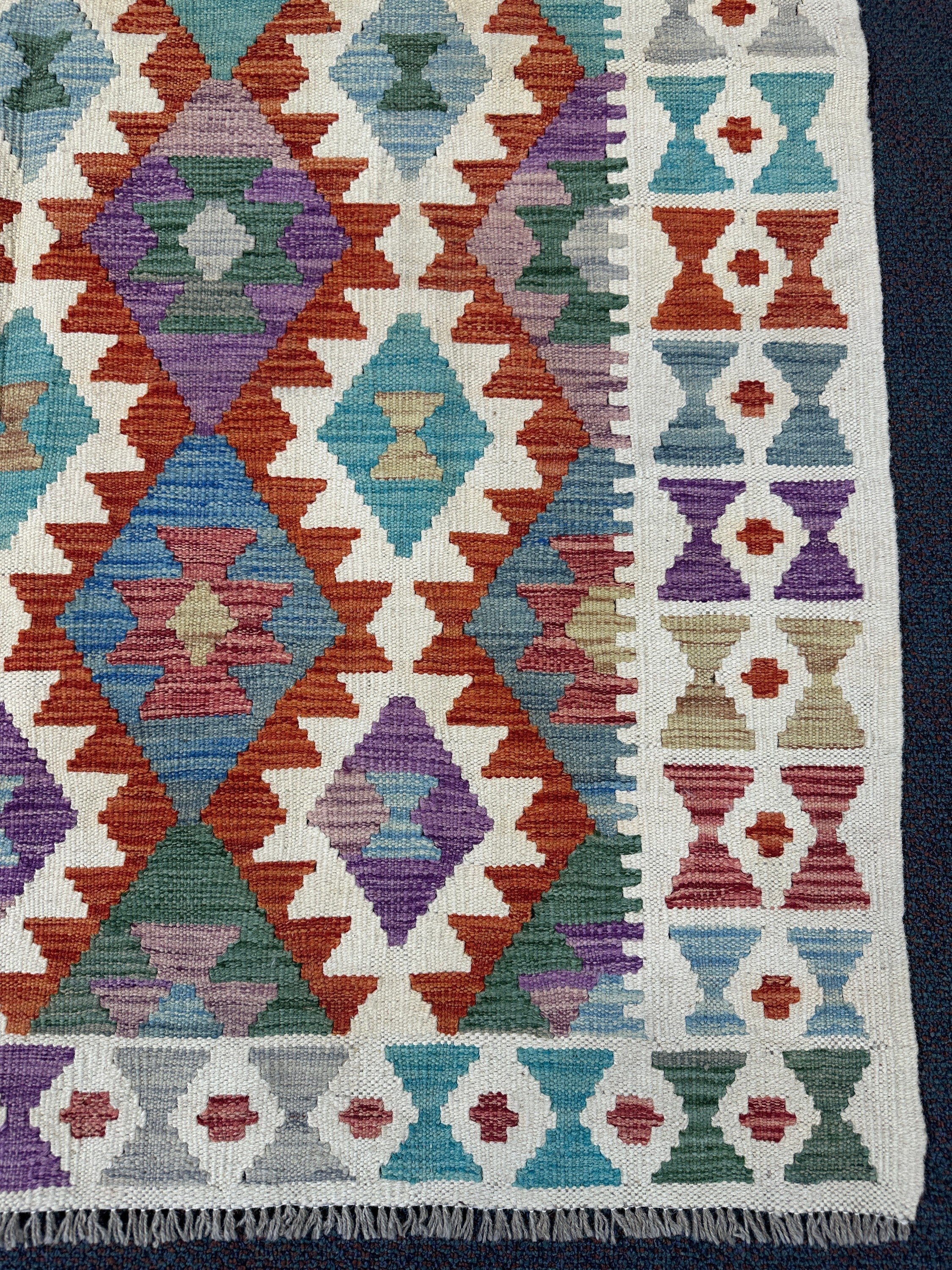 Chobi Kilim Rug - 172 cm x 127 cm