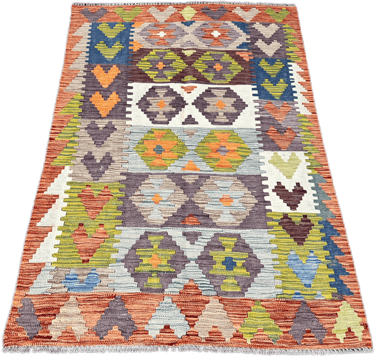 Chobi Kilim Rug - 176 cm x 113 cm