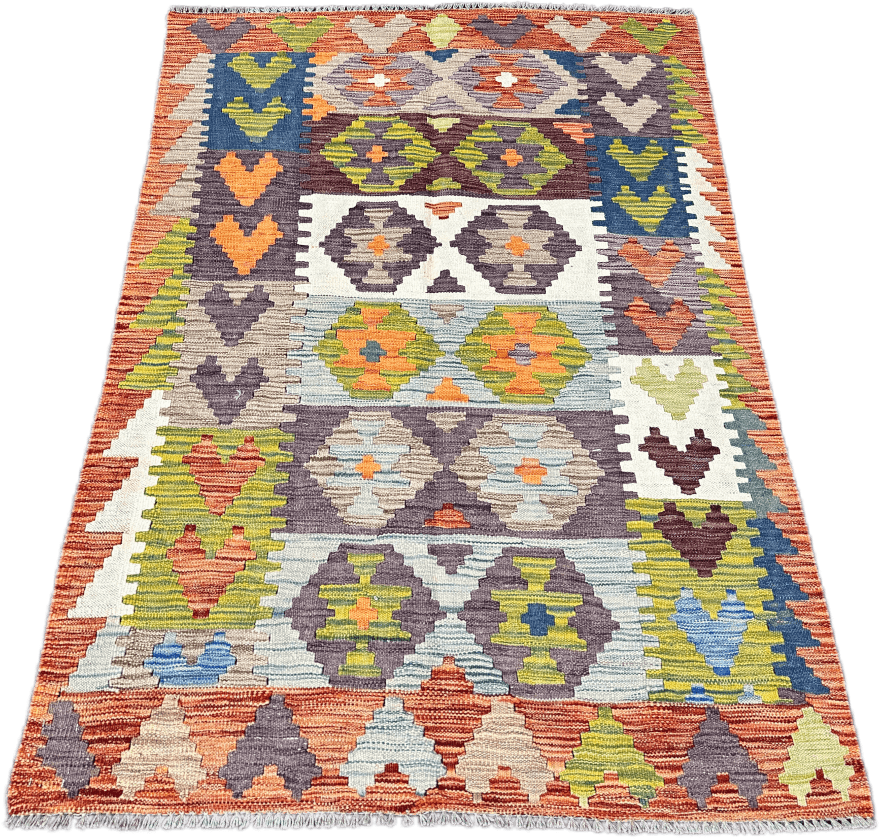 Chobi Kilim Rug - 176 cm x 113 cm