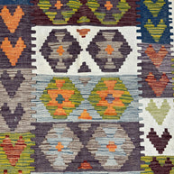 Chobi Kilim Rug - 176 cm x 113 cm