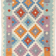 Chobi Kilim Rug - 184 cm x 119 cm