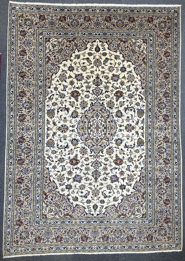 Fine Persian Kashan Signature Rug From Persia