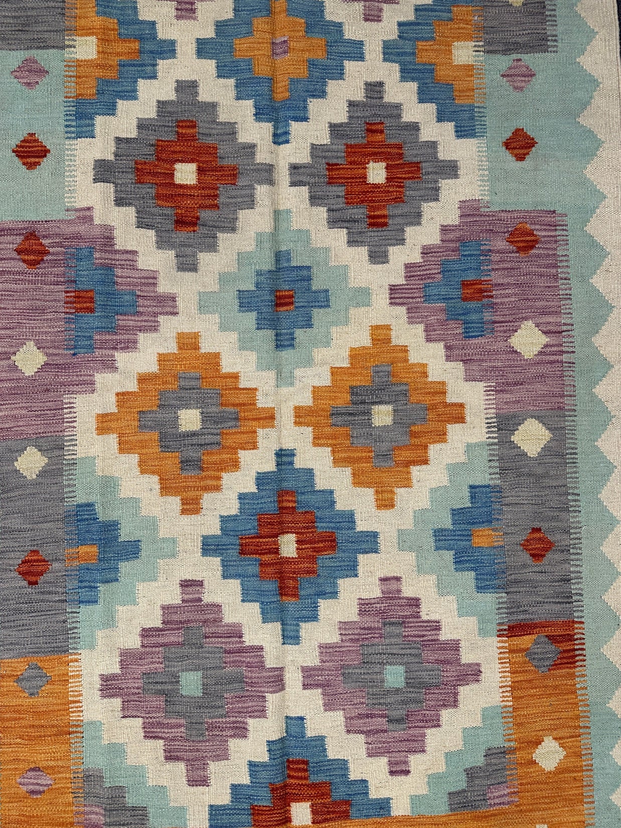 Chobi Kilim Rug - 184 cm x 119 cm