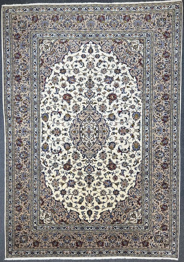 Fine Persian Kashan Signature Rug From Persia