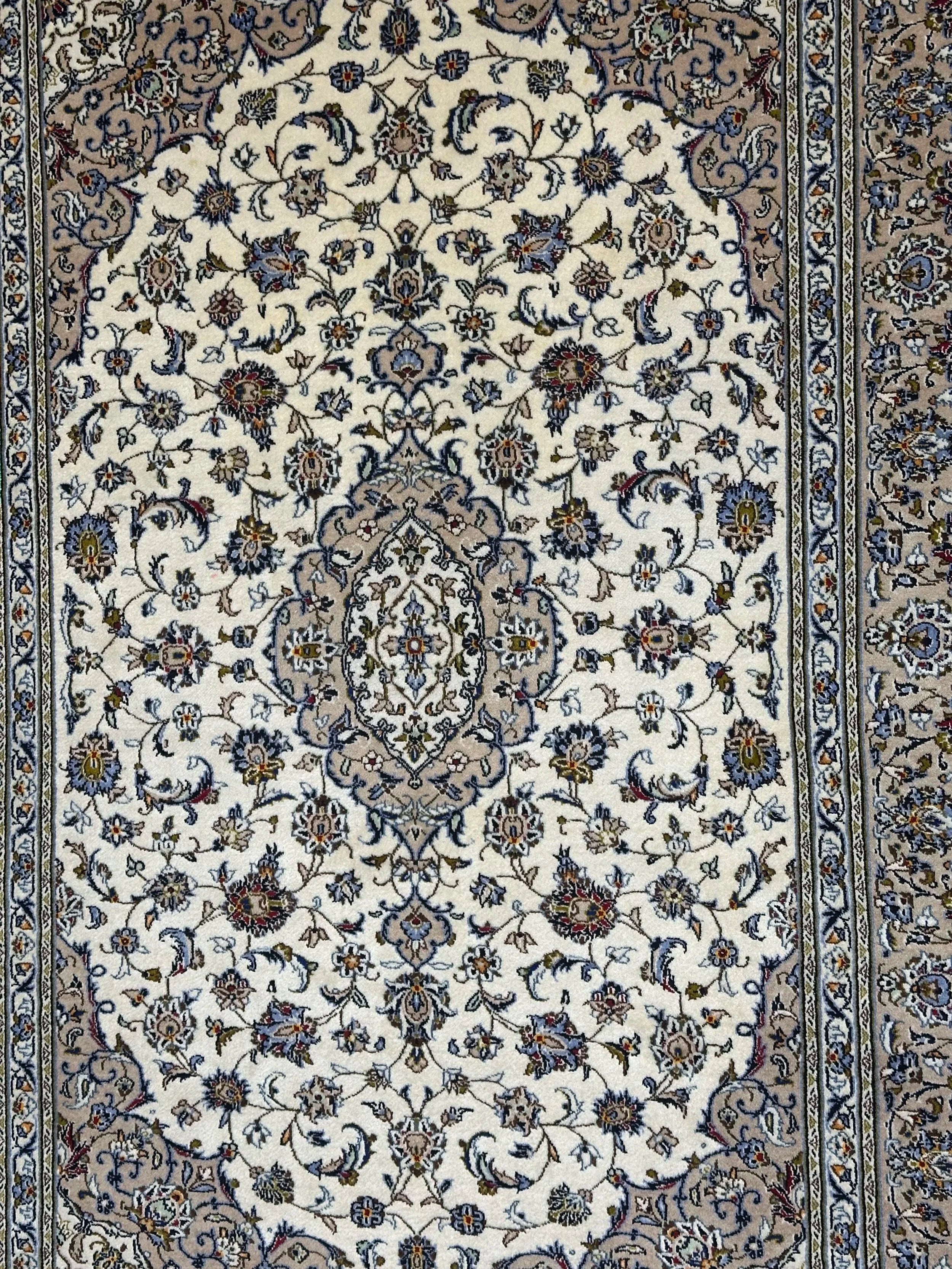 Fine Persian Kashan Signature Rug From Persia