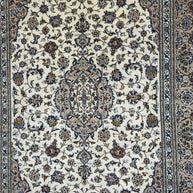 Fine Persian Kashan Signature Rug From Persia