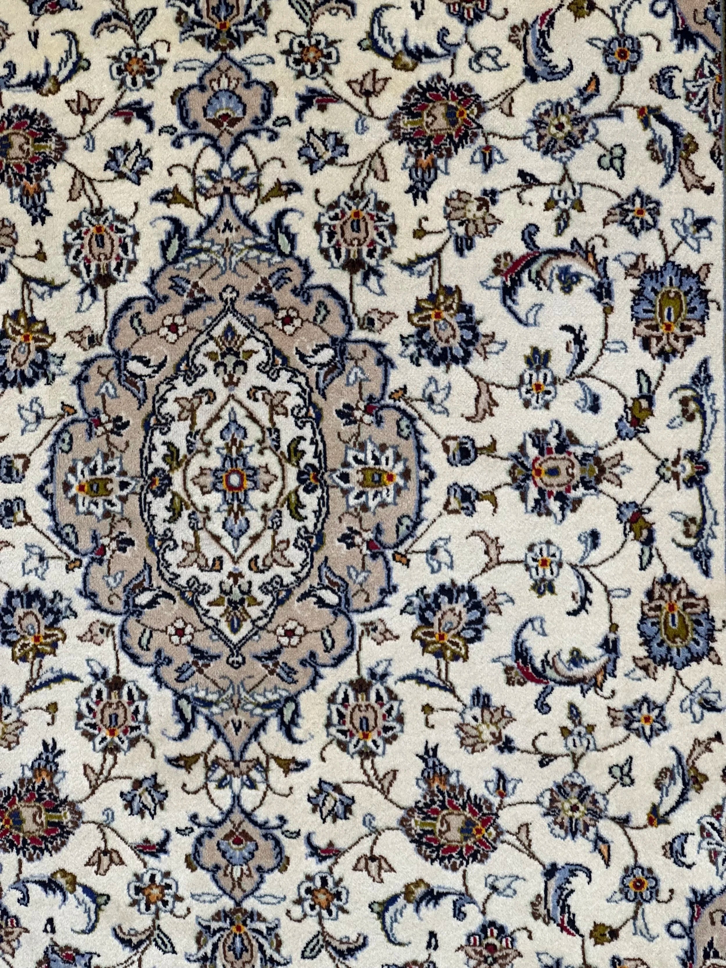 Fine Persian Kashan Signature Rug From Persia