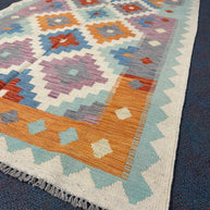 Chobi Kilim Rug - 184 cm x 119 cm