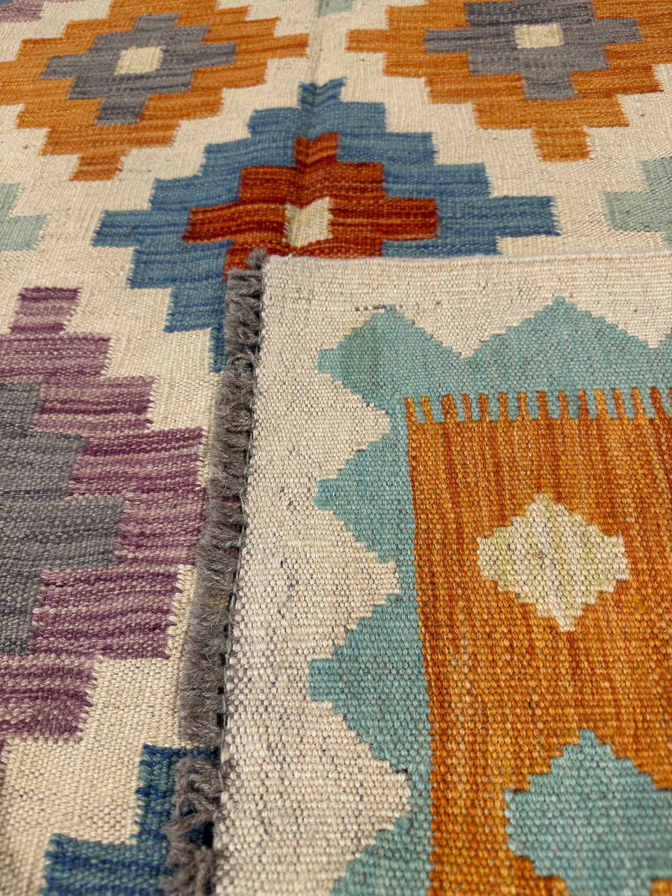 Chobi Kilim Rug - 184 cm x 119 cm