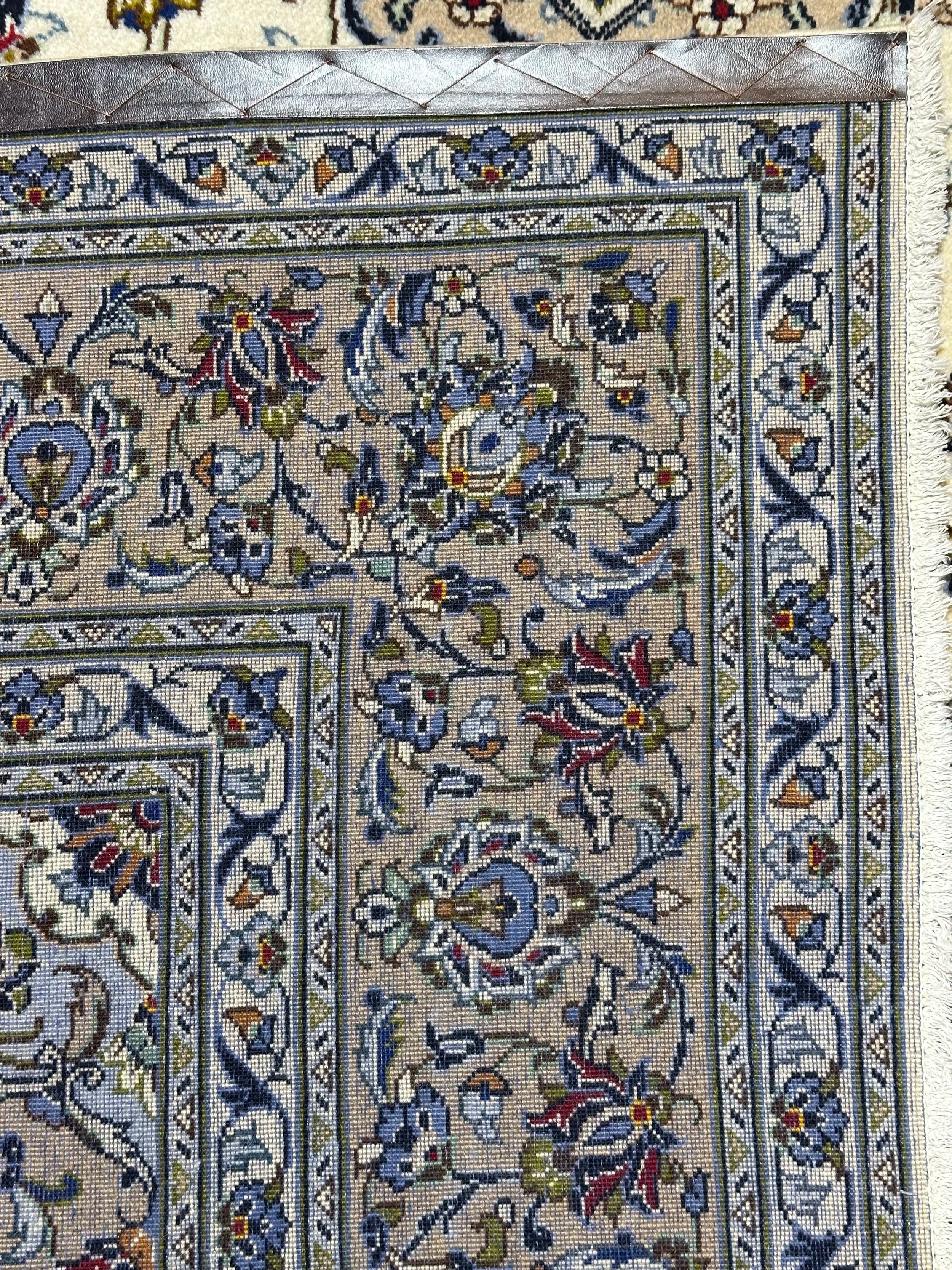 Fine Persian Kashan Signature Rug From Persia