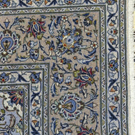 Fine Persian Kashan Signature Rug From Persia