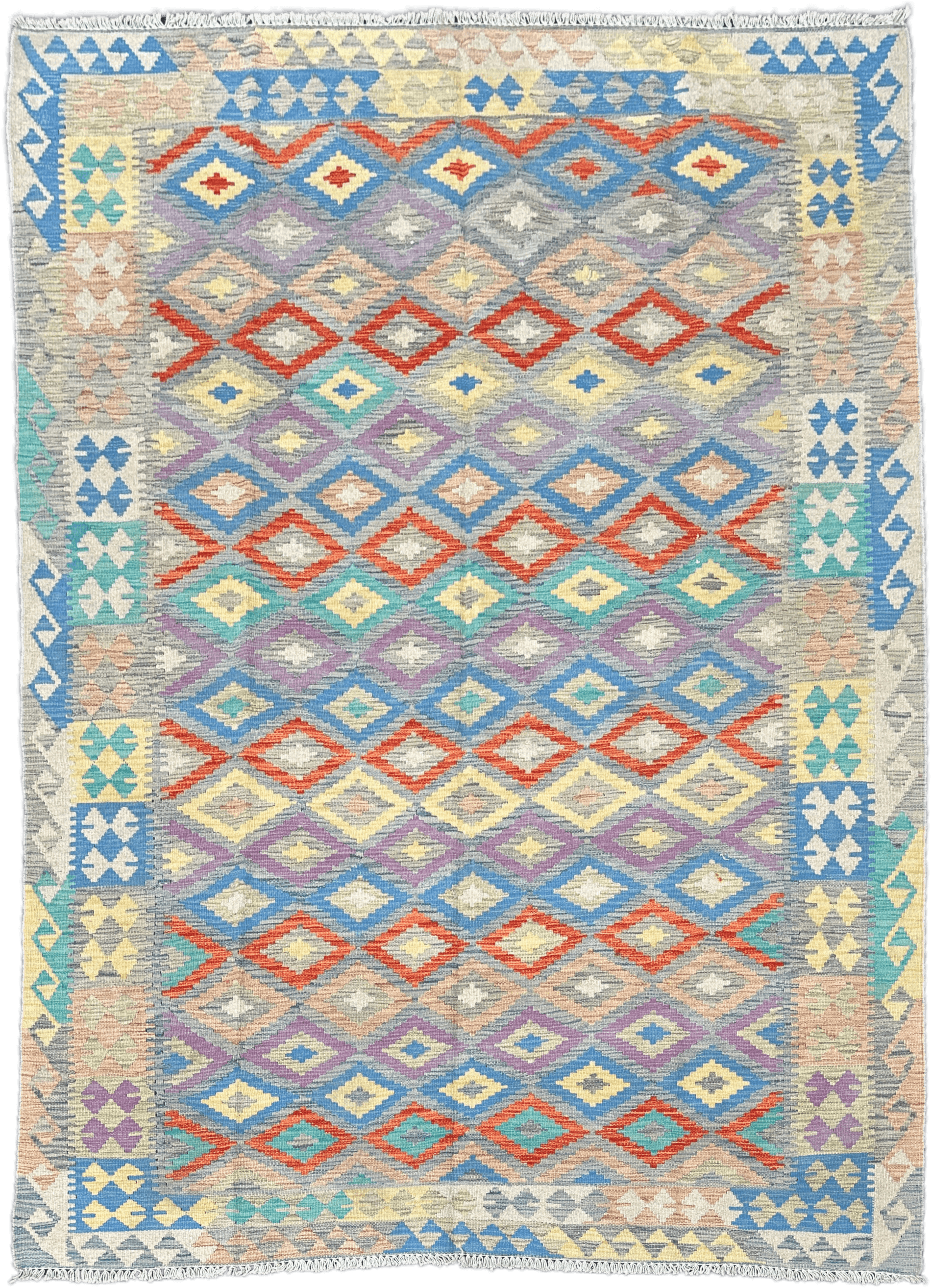 Chobi Kilim Rug - 239 cm x 173 cm