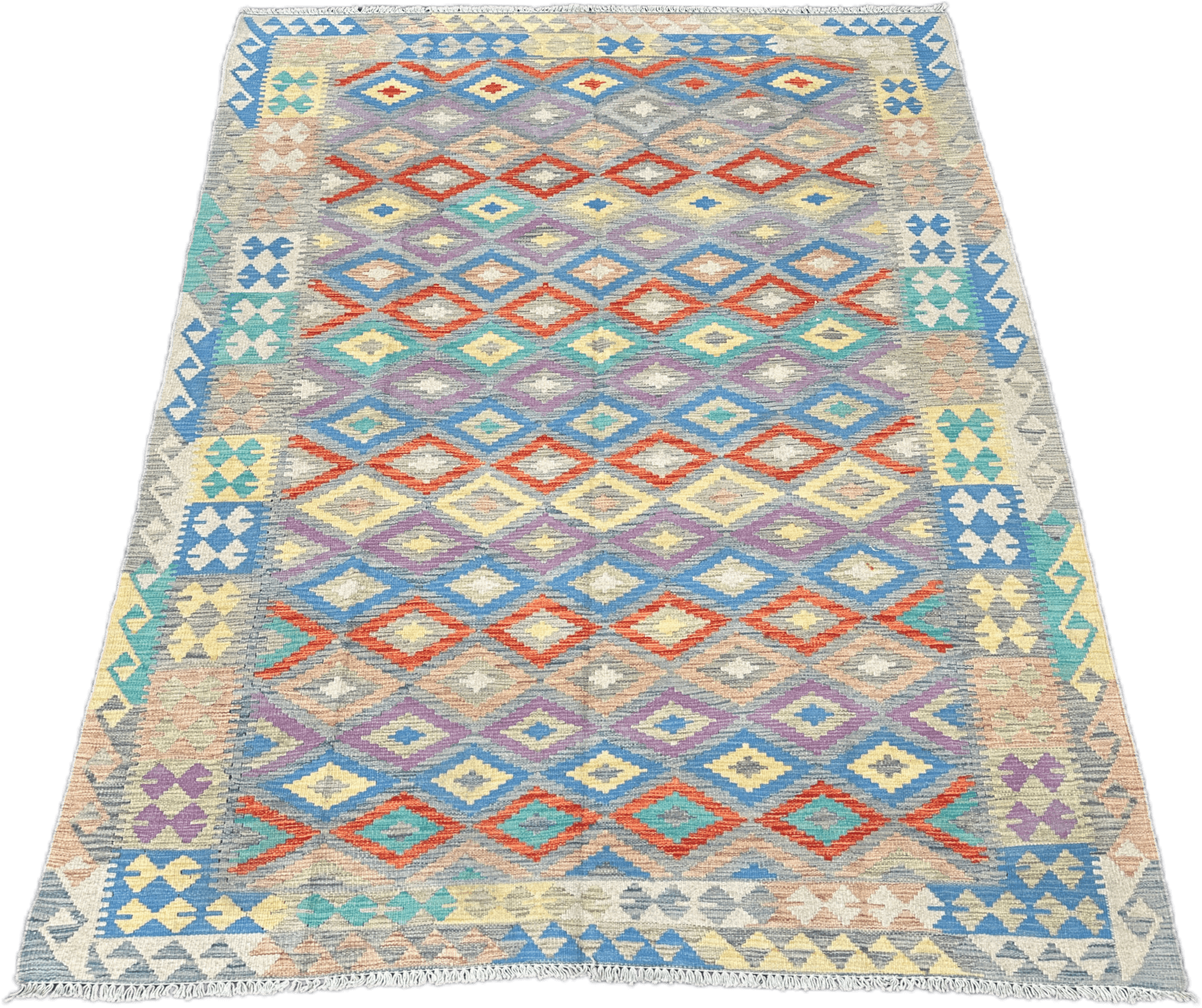 Chobi Kilim Rug - 239 cm x 173 cm