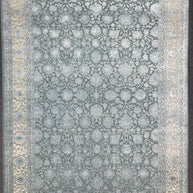Fine Ziegler Wool & Silk Hand Knotted Rug