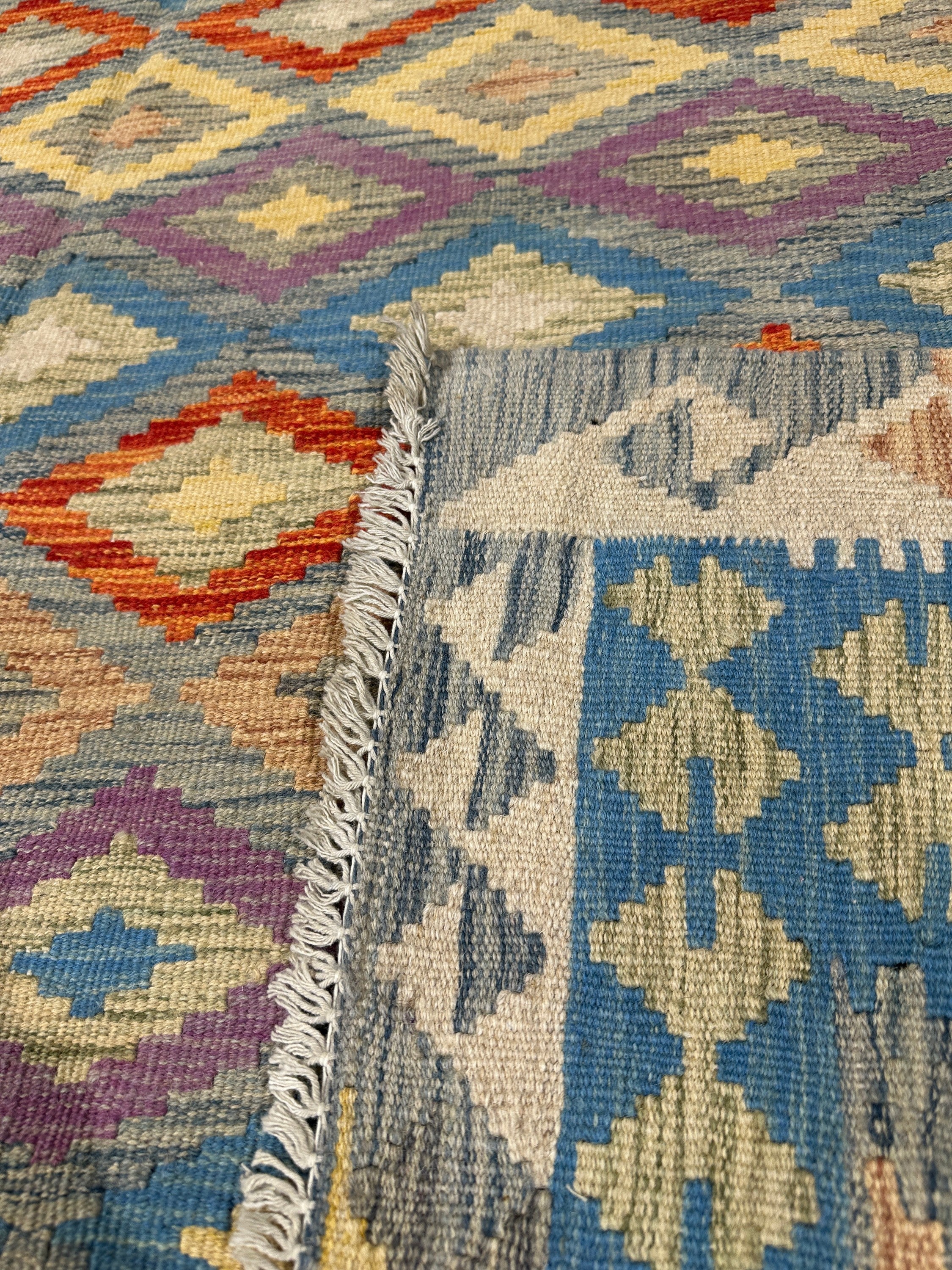 Chobi Kilim Rug - 239 cm x 173 cm
