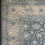 Fine Ziegler Wool & Silk Hand Knotted Rug