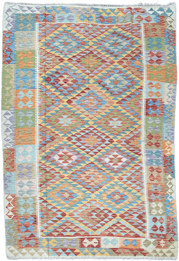 Chobi Kilim Rug - 250 cm x 172 cm