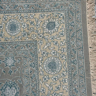 Fine Ziegler Wool & Silk Hand Knotted Rug