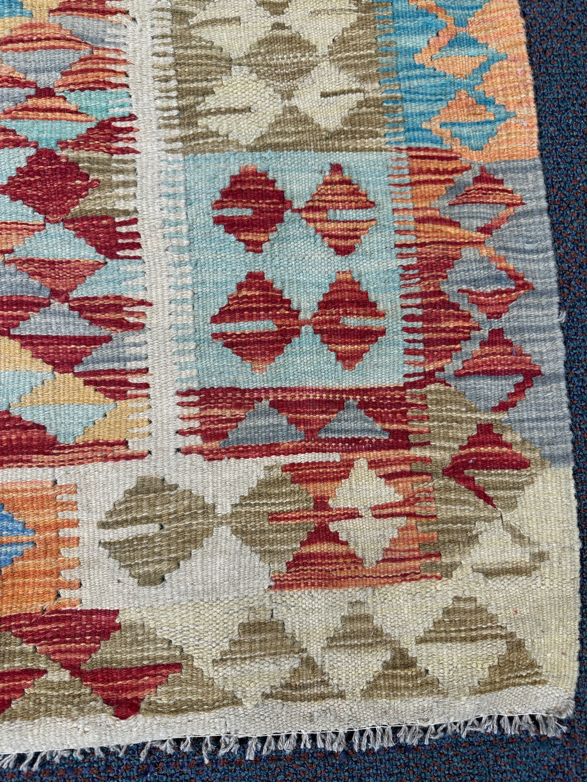 Chobi Kilim Rug - 250 cm x 172 cm