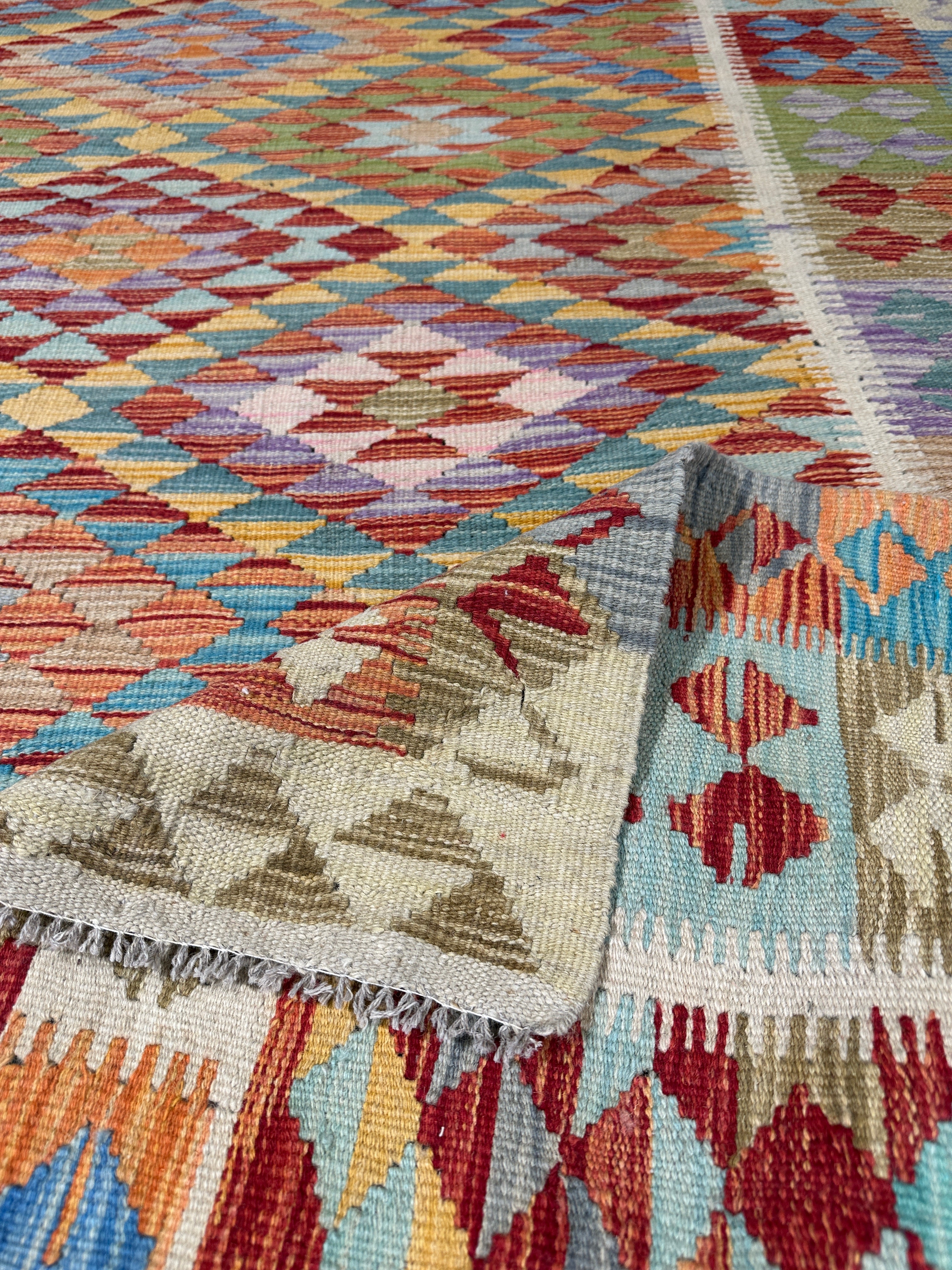 Chobi Kilim Rug - 250 cm x 172 cm