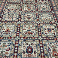 Chobi Modern Design Natural Dye Hand Knotted Rug From Afghanistan