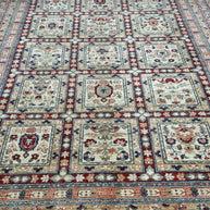 Chobi Modern Design Natural Dye Hand Knotted Rug From Afghanistan