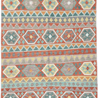 Chobi Kilim Rug - 254 cm x 174 cm