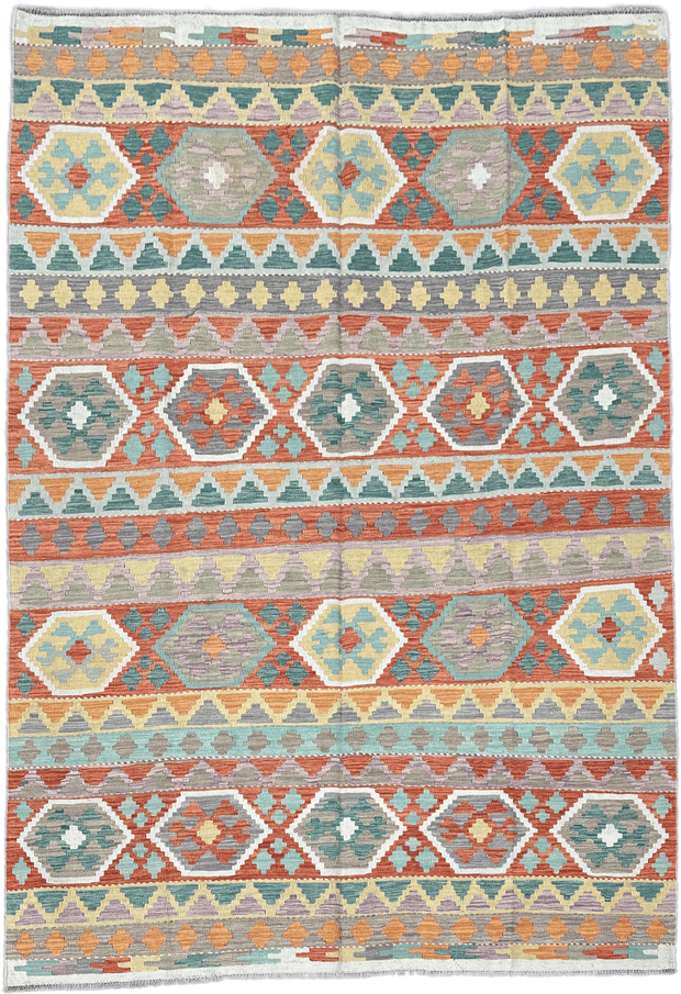 Chobi Kilim Rug - 254 cm x 174 cm