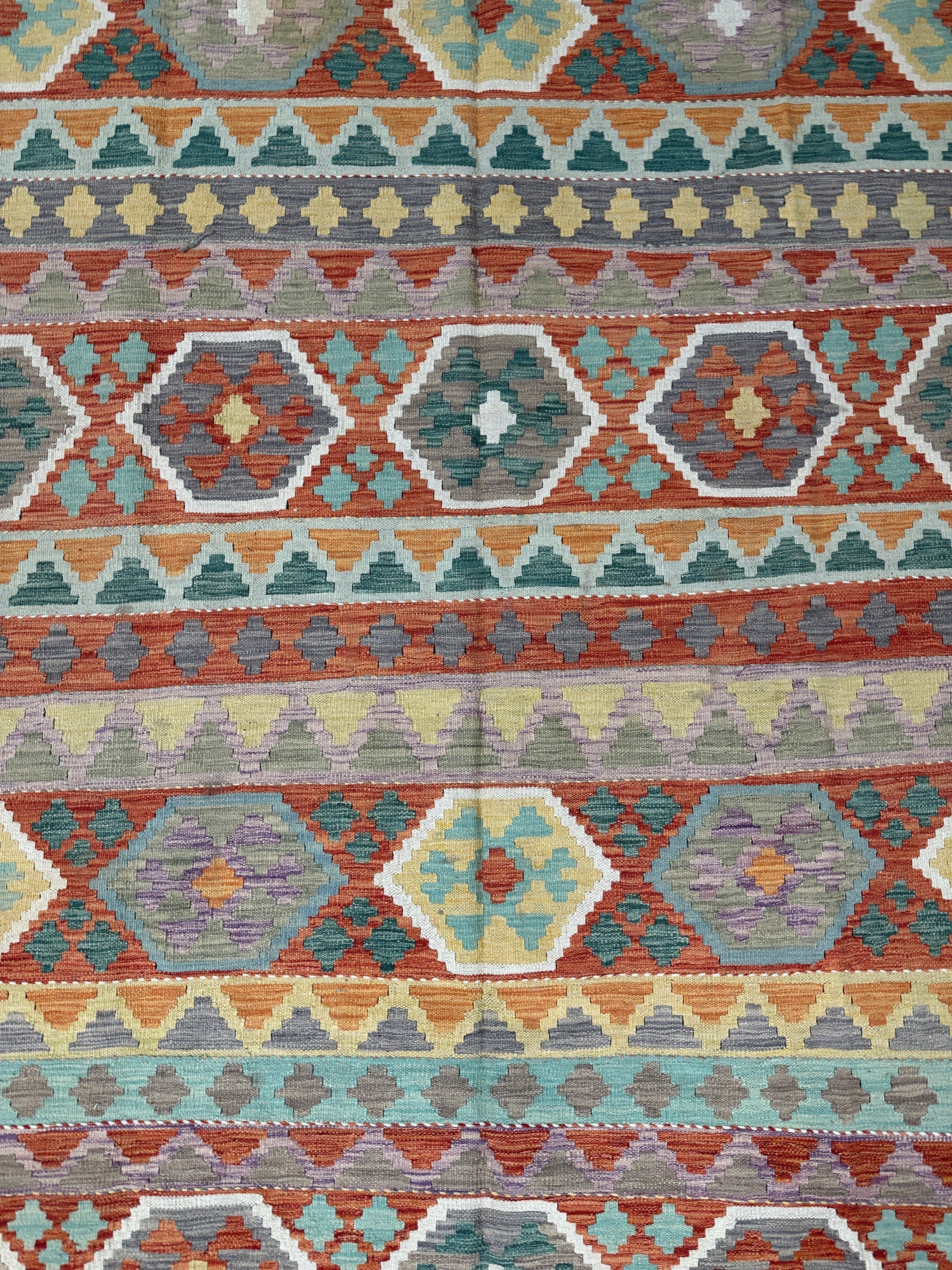 Chobi Kilim Rug - 254 cm x 174 cm