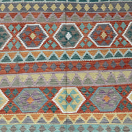 Chobi Kilim Rug - 254 cm x 174 cm