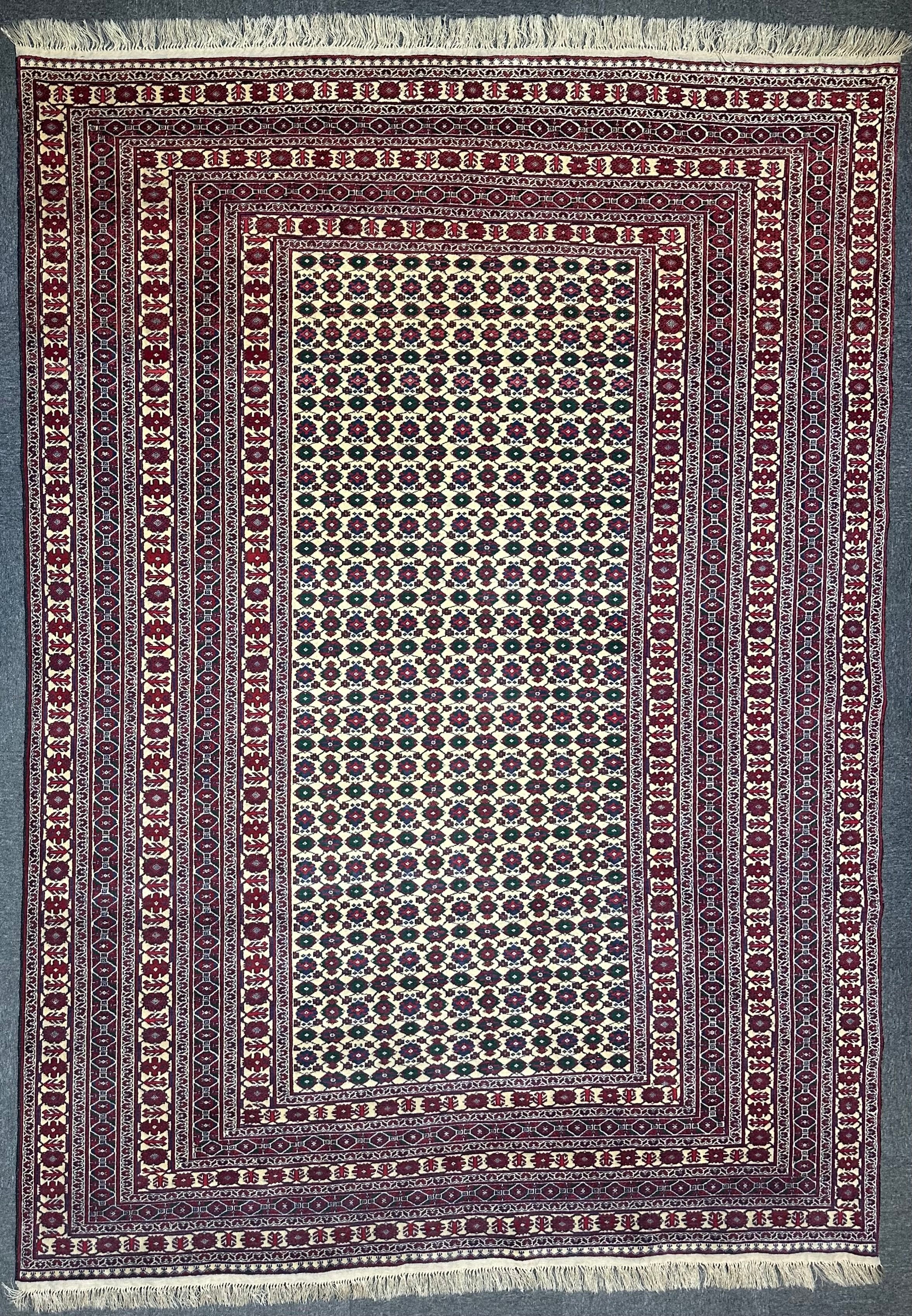 Fine Afghan Shakh Extremely fine hand woven Rug
