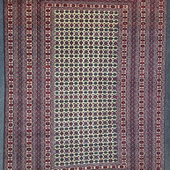 Fine Afghan Shakh Extremely fine hand woven Rug
