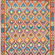 Chobi Kilim Rug - 243 cm x 186 cm