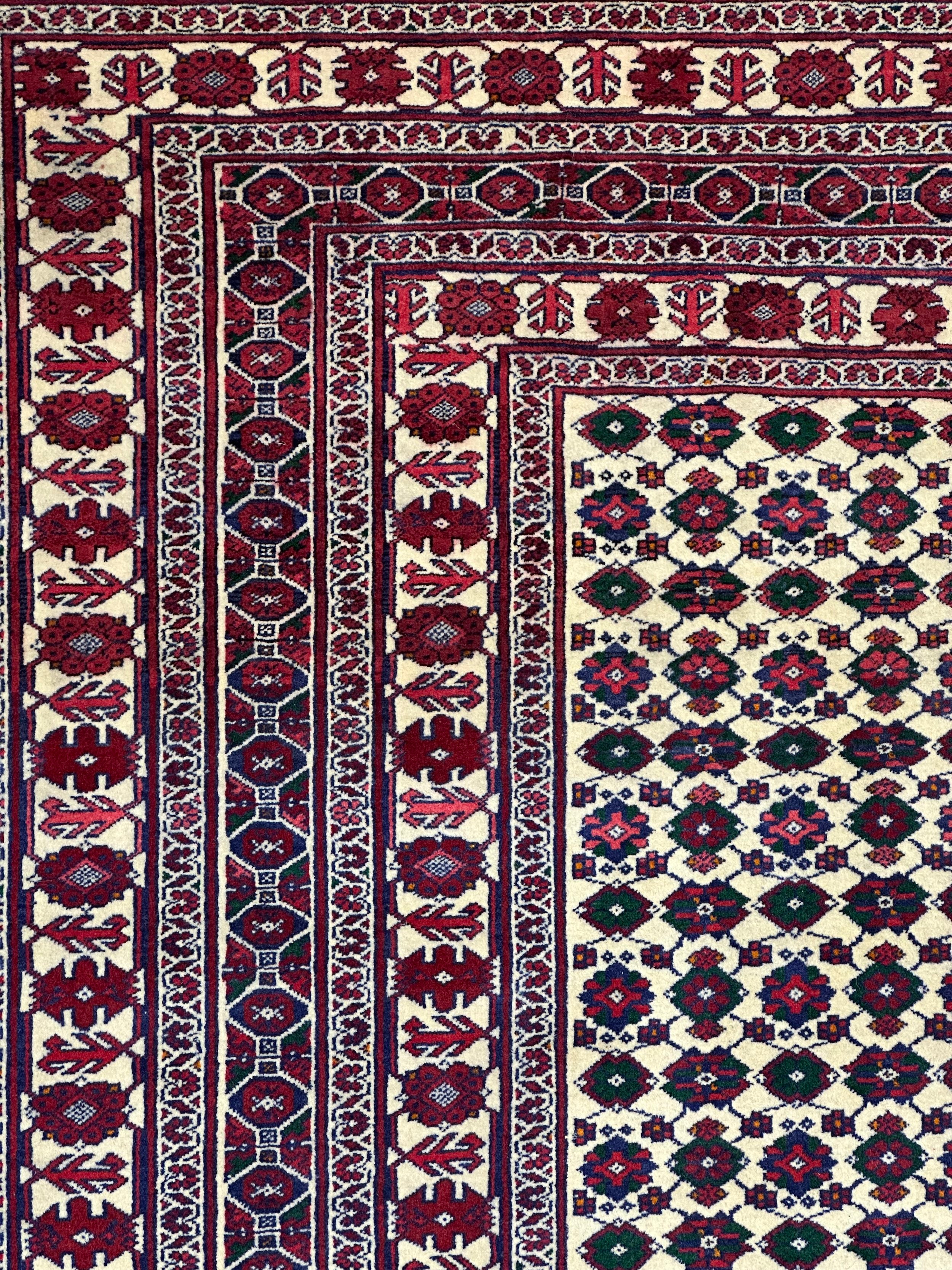 Fine Afghan Shakh Extremely fine hand woven Rug