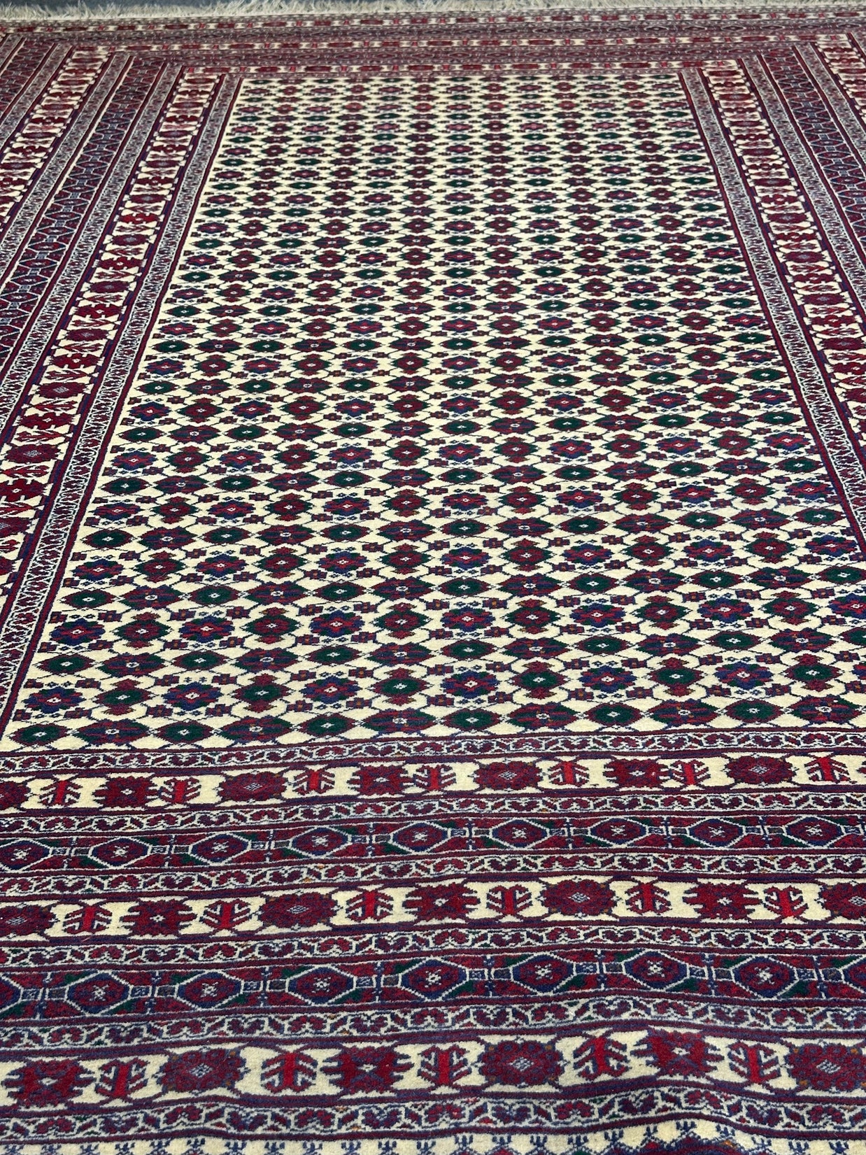 Fine Afghan Shakh Extremely fine hand woven Rug