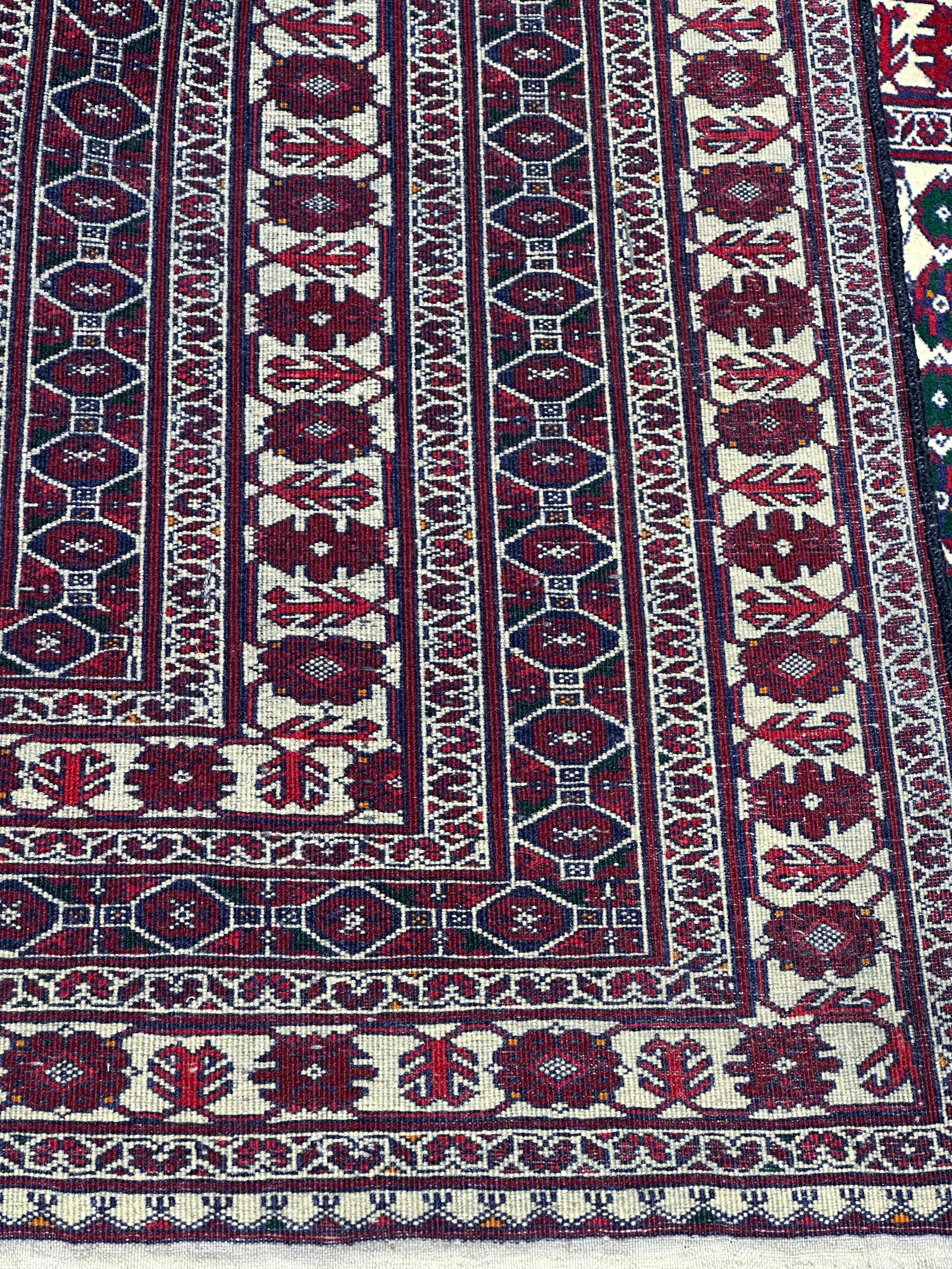Fine Afghan Shakh Extremely fine hand woven Rug