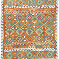 Chobi Kilim Rug - 308 cm x 205 cm