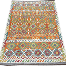 Chobi Kilim Rug - 308 cm x 205 cm