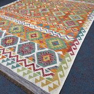 Chobi Kilim Rug - 308 cm x 205 cm