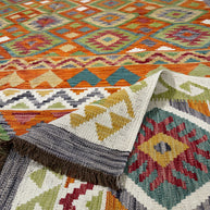 Chobi Kilim Rug - 308 cm x 205 cm