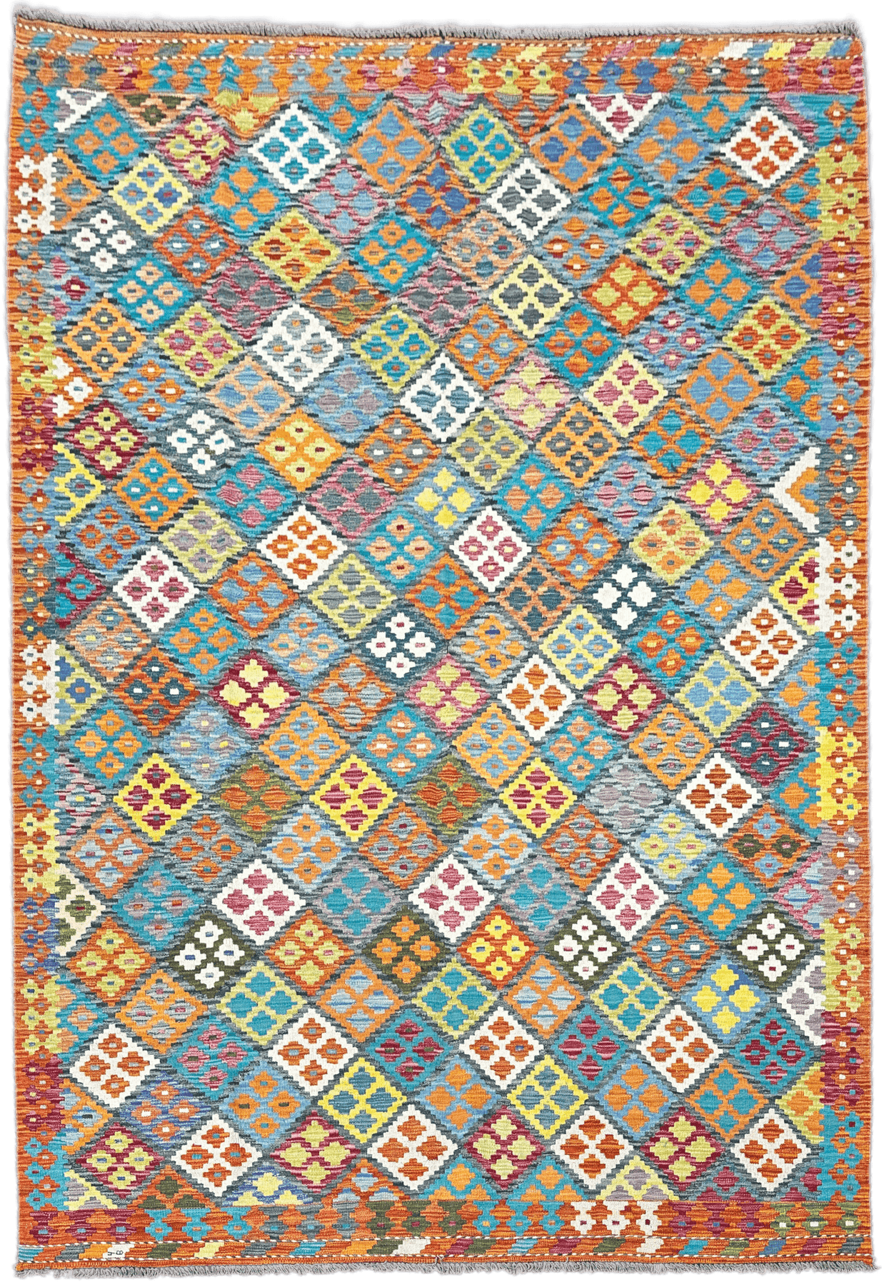 Chobi Kilim Rug - 300 cm x 207 cm