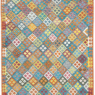 Chobi Kilim Rug - 300 cm x 207 cm