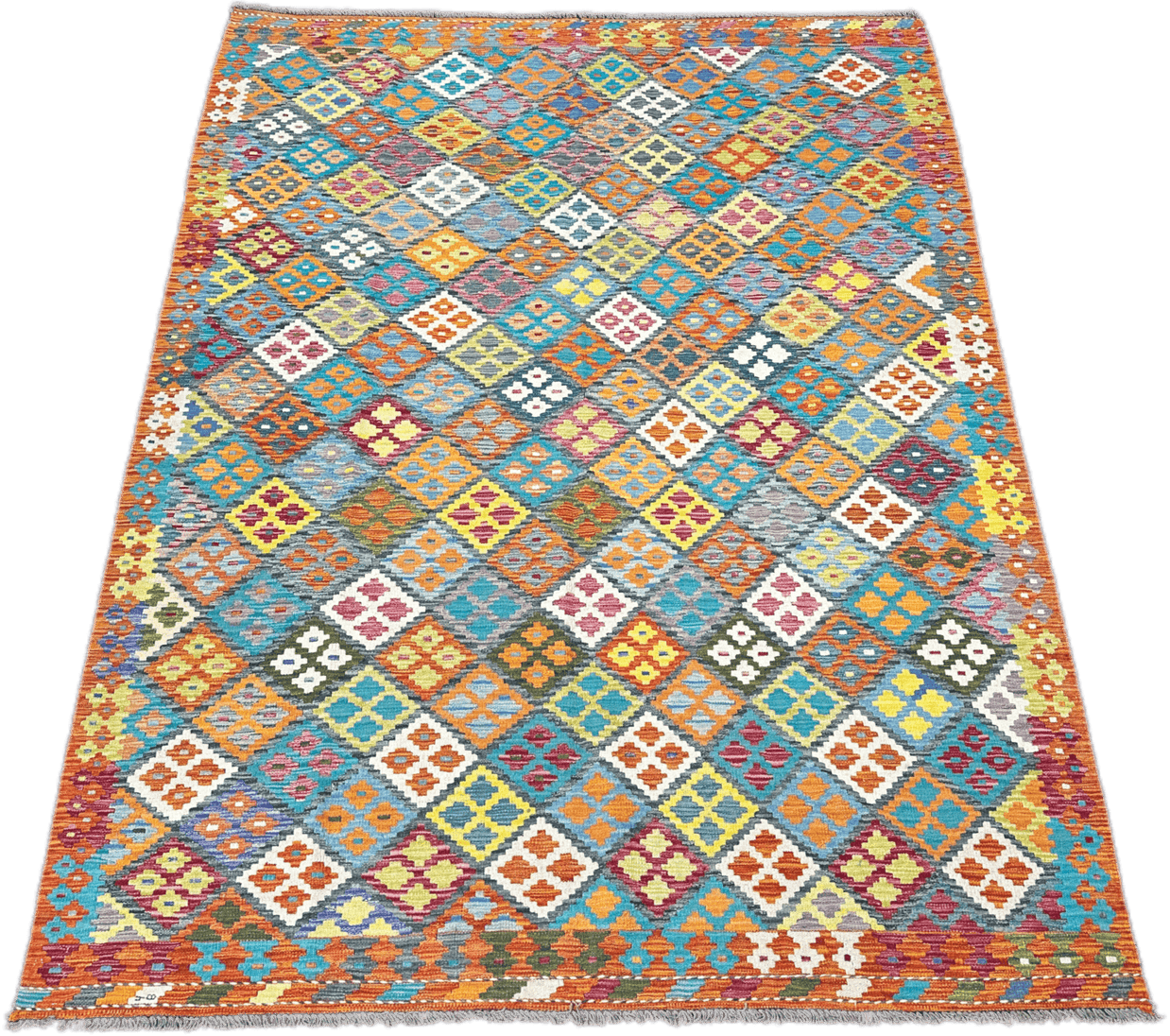 Chobi Kilim Rug - 300 cm x 207 cm