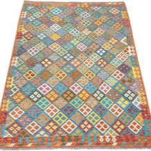 Chobi Kilim Rug - 300 cm x 207 cm