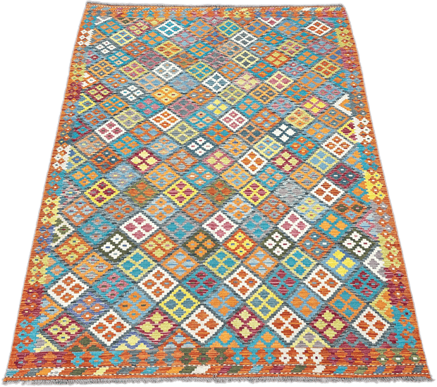 Chobi Kilim Rug - 300 cm x 207 cm