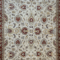 Pak Persian Ziegler Finally Woven Hand Knotted Rug Natural Dyes Extremely fine wool  pile made rug